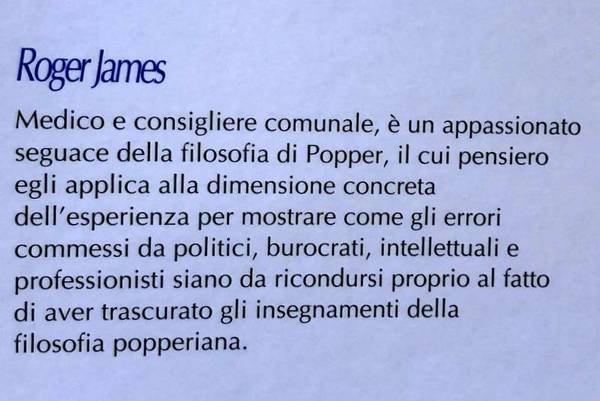 RITORNO ALLA RAGIONE. IL PENSIERO DI POPPER E L'AMMINISTRAZIONE PUBBLICA. …