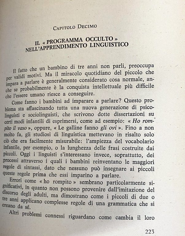 RIVOLUZIONE NELL'APPRENDIMENTO. DALLA NASCITA A SEI ANNI