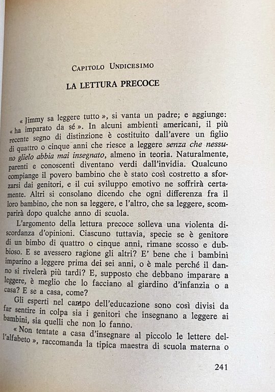 RIVOLUZIONE NELL'APPRENDIMENTO. DALLA NASCITA A SEI ANNI