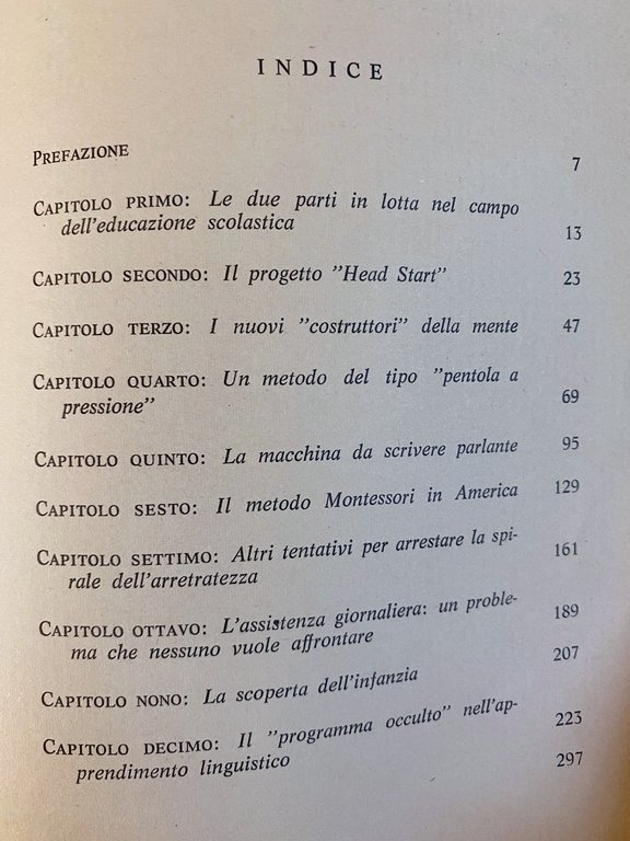 RIVOLUZIONE NELL'APPRENDIMENTO. DALLA NASCITA A SEI ANNI