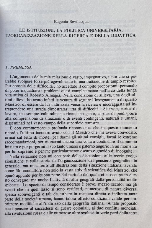 ROBERTO ALMAGIÀ E LA GEOGRAFIA ITALIANA NELLA PRIMA METÀ DEL …