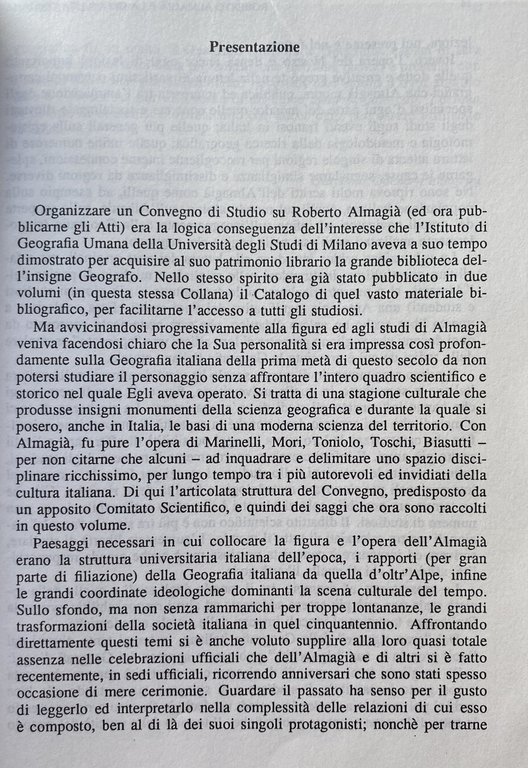 ROBERTO ALMAGIÀ E LA GEOGRAFIA ITALIANA NELLA PRIMA METÀ DEL …