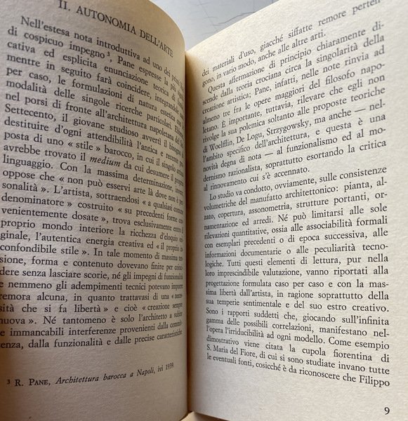 ROBERTO PANE: TEORIA E STORIA DELL'ARCHITETTURA