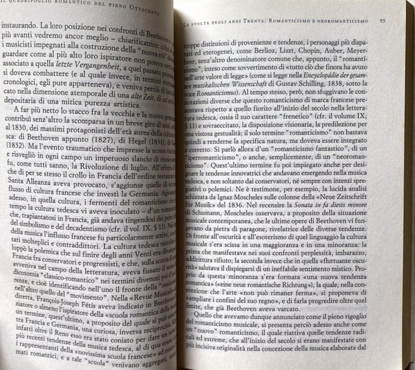 ROMANTICISMO E SCUOLE NAZIONALI NELL'OTTOCENTO. (VOLUME 8 DI STORIA DELLA …