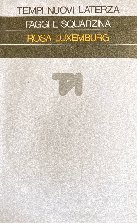 ROSA LUXEMBURG: DRAMMA IN NOVE QUADRI