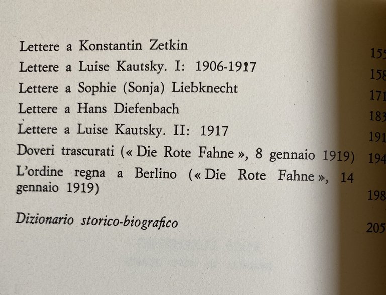 ROSA LUXEMBURG: DRAMMA IN NOVE QUADRI