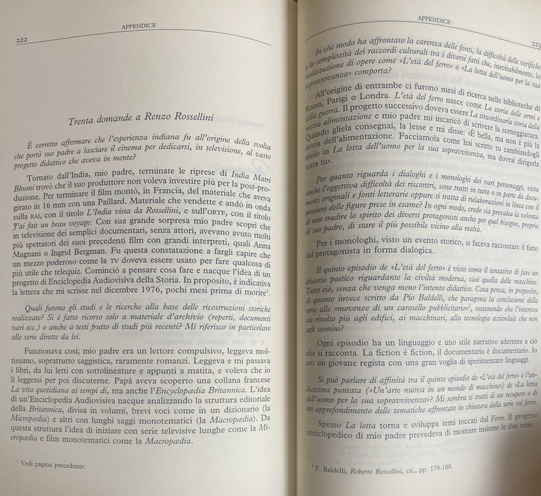 ROSSELLINI DAL GRANDE AL PICCOLO SCHERMO. PER UNA TELEVISIONE TRA … | Immagine Gallery 21