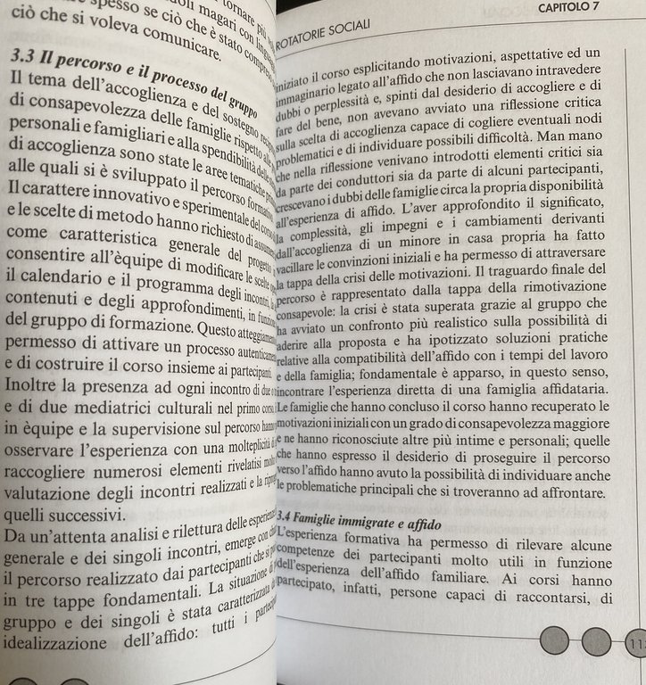 ROTATORIE SOCIALI. PENSIERI ED ESPERIENZE DELLE RETI DI FAMIGLIE APERTE …