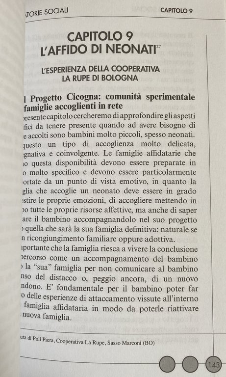 ROTATORIE SOCIALI. PENSIERI ED ESPERIENZE DELLE RETI DI FAMIGLIE APERTE …