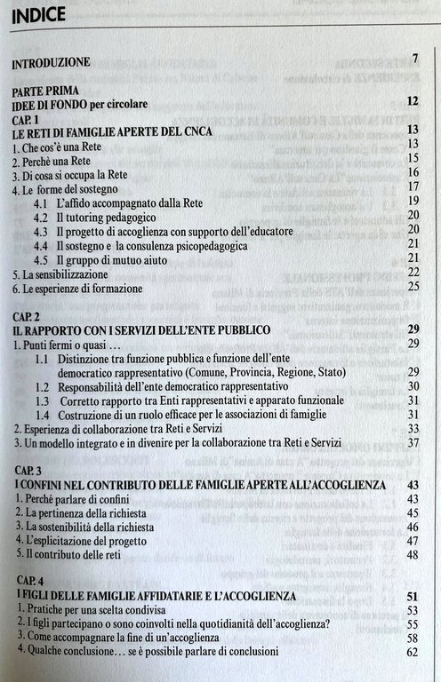 ROTATORIE SOCIALI. PENSIERI ED ESPERIENZE DELLE RETI DI FAMIGLIE APERTE …