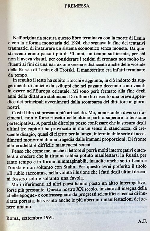 RUBLO. STORIA CIVILE E MONETARIA DELLA RUSSIA DA IVAN A …