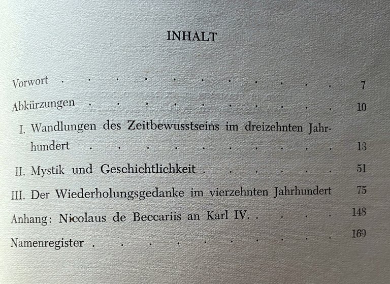 SAECULUM HUMANUM. ANSÄTZE ZU EINEM VERSUCH ÜBER SPÄTMITTELALTERLICHES GESCHICHTSDENKEN