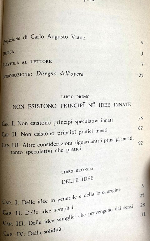 SAGGIO SULL'INTELLIGENZA UMANA. (LIBRO PRIMO, SECONDO, TERZO, QUARTO) 1-2-3-4- VOLUMI …