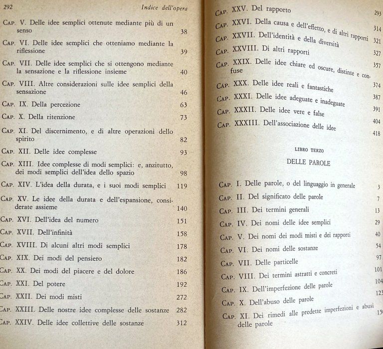 SAGGIO SULL'INTELLIGENZA UMANA. (LIBRO PRIMO, SECONDO, TERZO, QUARTO) 1-2-3-4- VOLUMI …