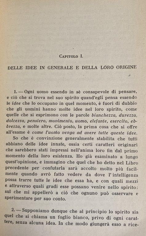 SAGGIO SULL'INTELLIGENZA UMANA. (LIBRO PRIMO, SECONDO, TERZO)