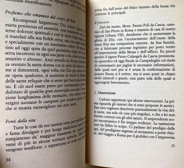 SANTA RITA E IL SUO MESSAGGIO. «TUTTA A LUI SI …