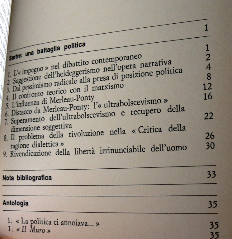 SARTRE, UNA BATTAGLIA POLITICA