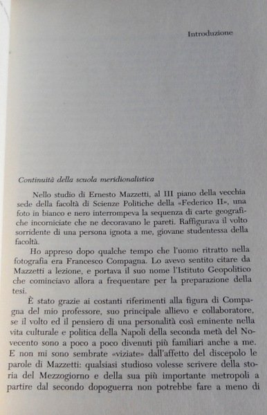 SCENARI DEL SUD DI IERI E DI OGGI. A CURA …