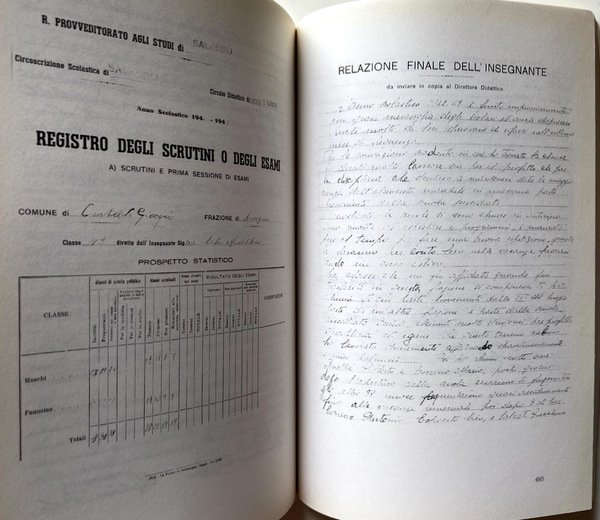 SCHEGGE DIDATTICHE. MEMORIE D'ALTRI TEMPI. CRONACHE SCOLASTICHE DAL 1939-40 AL …