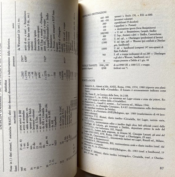 SCHIAVI ALLO SBARAGLIO: GLI INTERNATI MILITARI ITALIANI NEI LAGER TEDESCHI …