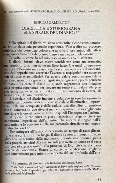 SCHIAVI ALLO SBARAGLIO: GLI INTERNATI MILITARI ITALIANI NEI LAGER TEDESCHI …