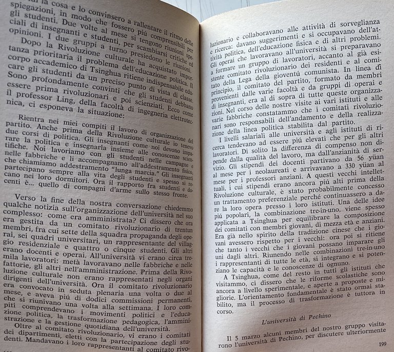 SCIENZA E POPOLO IN CINA