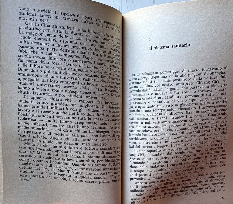 SCIENZA E POPOLO IN CINA