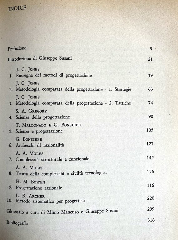 SCIENZA E PROGETTO
