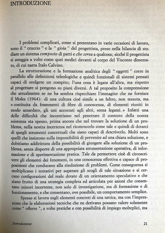 SCIENZA E PROGETTO