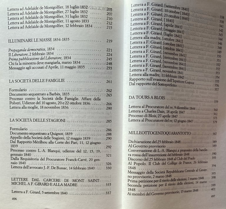 SCRITTI E MATERIALI I (1830-1848)