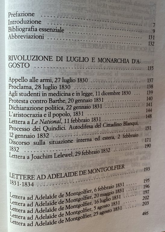 SCRITTI E MATERIALI I (1830-1848)