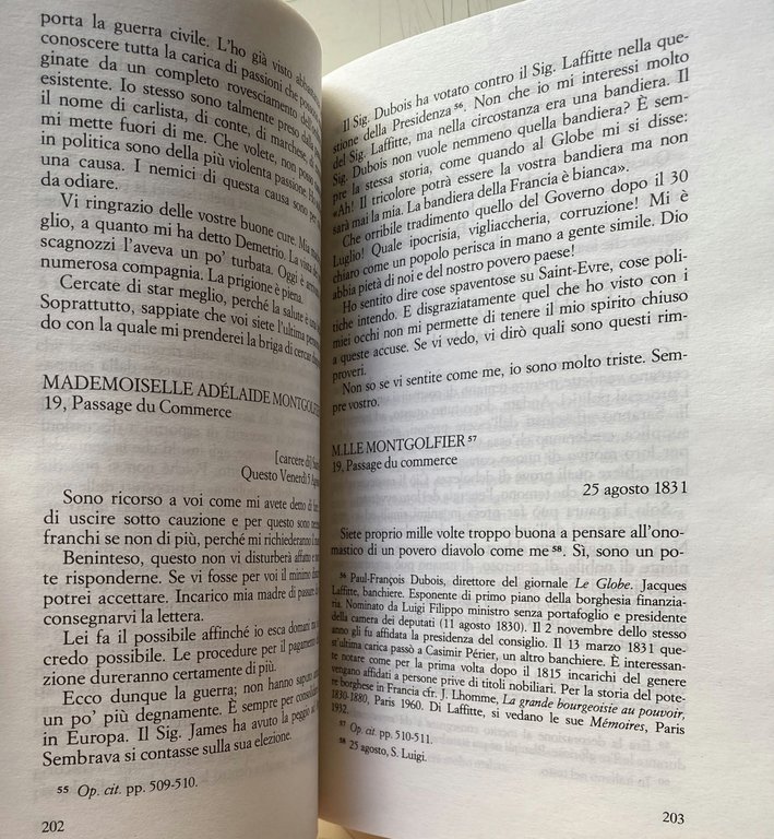 SCRITTI E MATERIALI I (1830-1848)