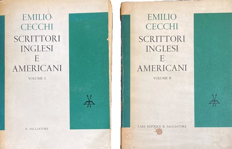 SCRITTORI INGLESI E AMERICANI. SAGGI, NOTE E VERSIONI