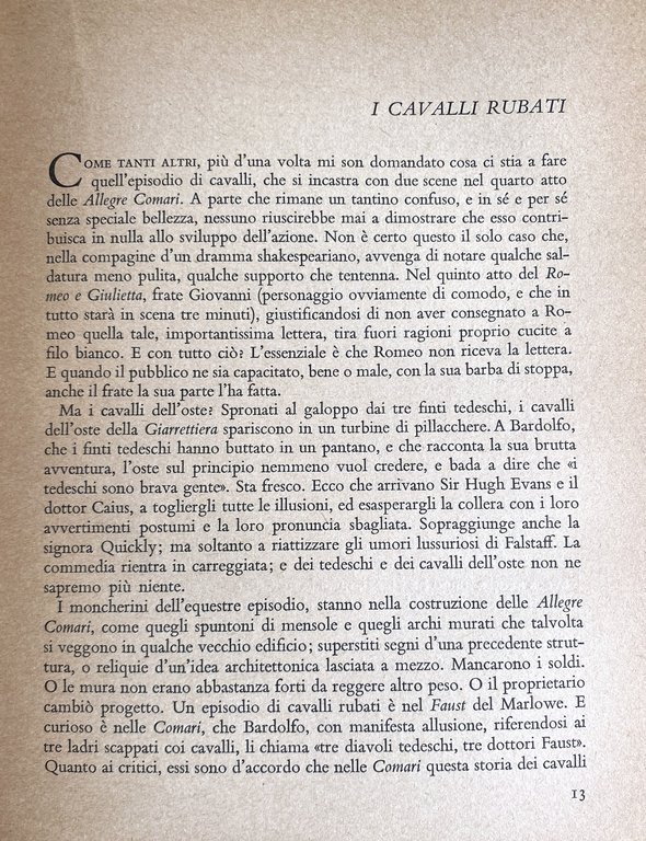 SCRITTORI INGLESI E AMERICANI. SAGGI, NOTE E VERSIONI