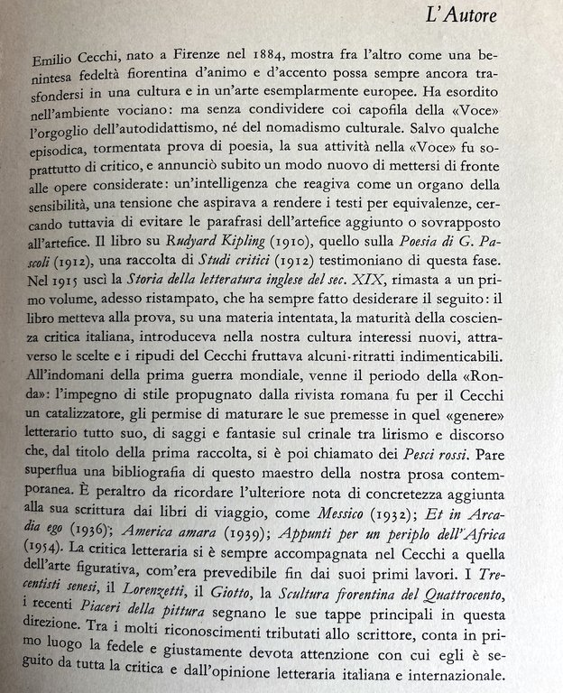 SCRITTORI INGLESI E AMERICANI. SAGGI, NOTE E VERSIONI