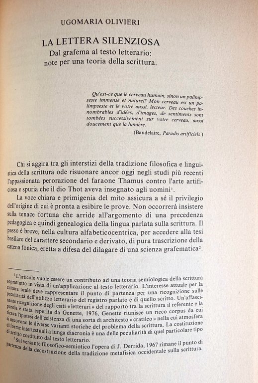 SCRITTURA E SCRITTURE. SEMINARIO INTERDISCIPLINARE SU TEORIA E PRASSI DELLA … | Immagine Gallery 11