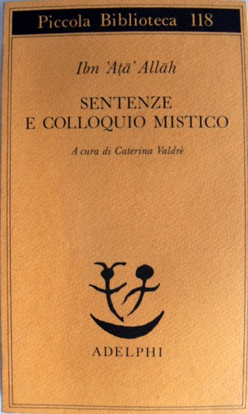 SENTENZE E COLLOQUIO MISTICO. A CURA DI CATERINA VALDRÈ