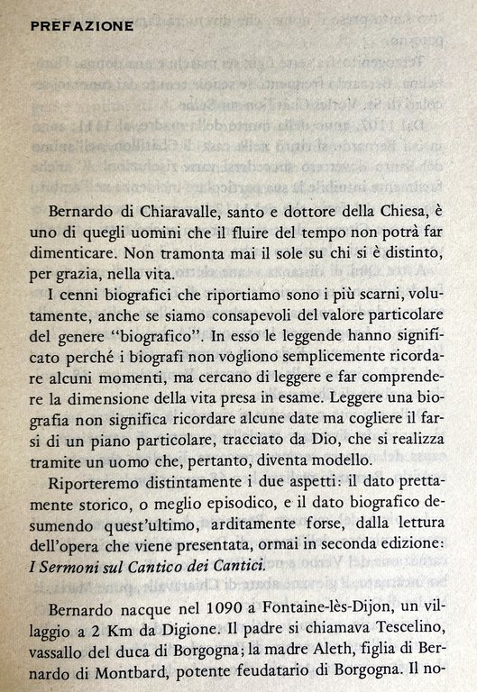 SERMONI SUL CANTICO DEI CANTICI. Volumi 1-2 (Sermoni I-XLIII, Sermoni …