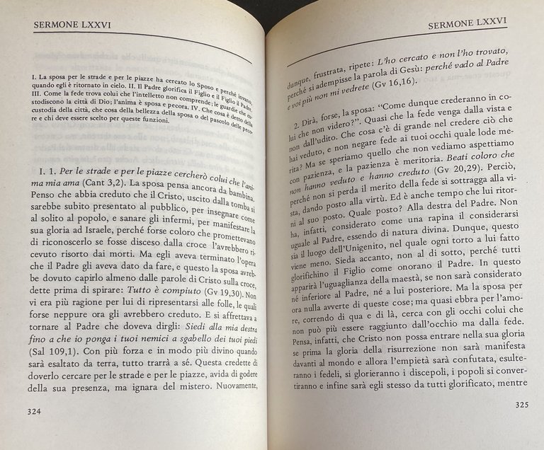 SERMONI SUL CANTICO DEI CANTICI. Volumi 1-2 (Sermoni I-XLIII, Sermoni …