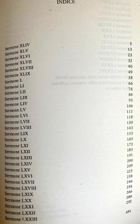 SERMONI SUL CANTICO DEI CANTICI. Volumi 1-2 (Sermoni I-XLIII, Sermoni …