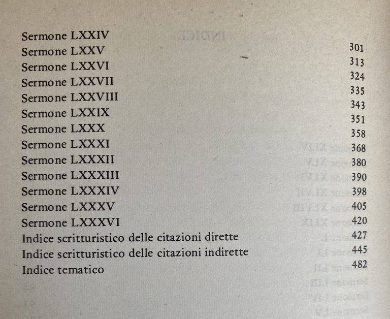 SERMONI SUL CANTICO DEI CANTICI. Volumi 1-2 (Sermoni I-XLIII, Sermoni …