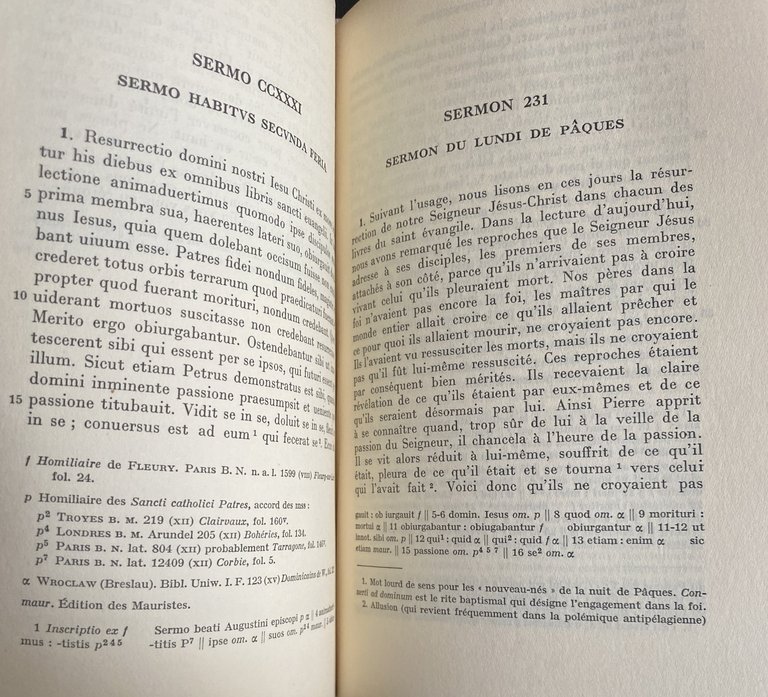 SERMONS POUR LA PÂQUE. (Testo latino a fronte. Latin text … | Immagine Gallery 16