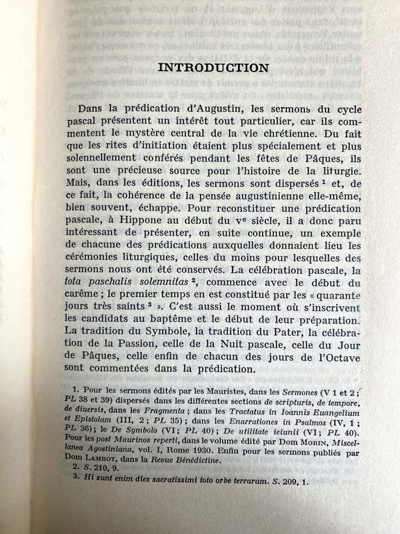 SERMONS POUR LA PÂQUE. (Testo latino a fronte. Latin text … | Immagine Gallery 5