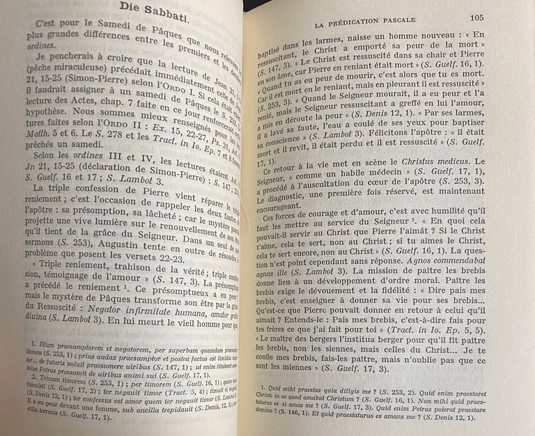 SERMONS POUR LA PÂQUE. (Testo latino a fronte. Latin text … | Immagine Gallery 11