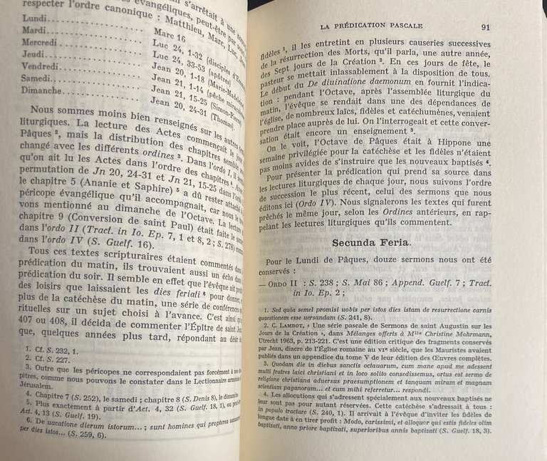 SERMONS POUR LA PÂQUE. (Testo latino a fronte. Latin text … | Immagine Gallery 12