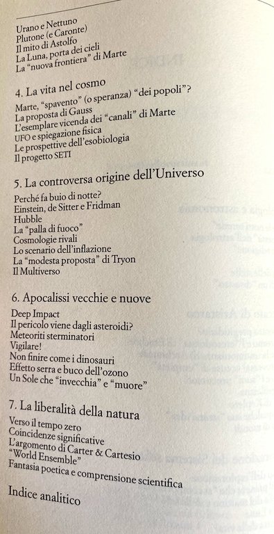 SETTE VARIAZIONI SUL CIELO