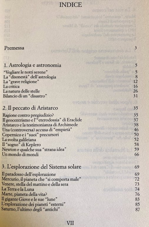 SETTE VARIAZIONI SUL CIELO