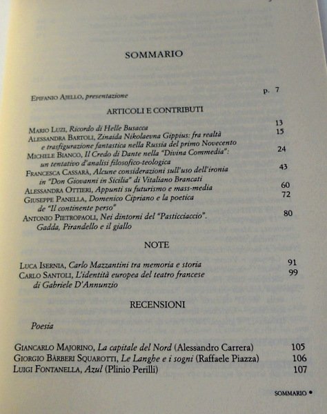 SINESTESIE. RIVISTA DI STUDI SULLE LETTERATURE E LE ARTI EUROPEE, …