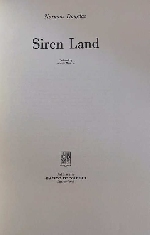 SIREN LAND. (illustrated English edition)
