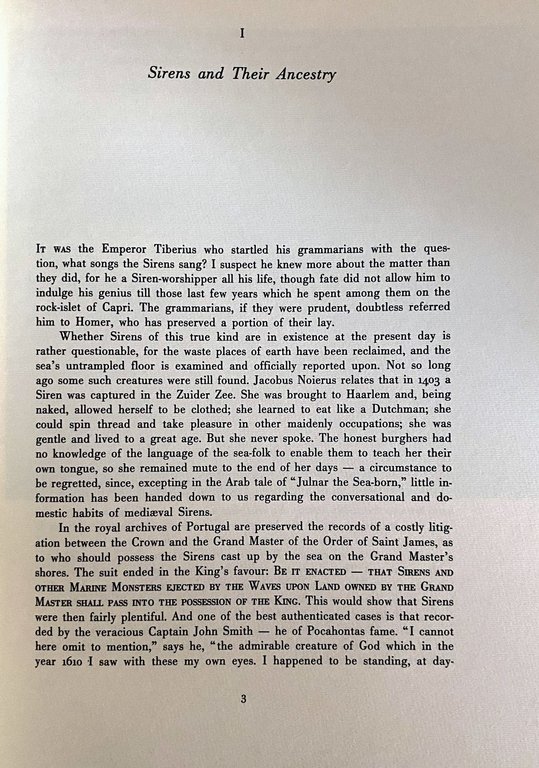 SIREN LAND. (illustrated English edition)